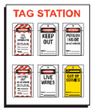 Tag Station 6 pocket